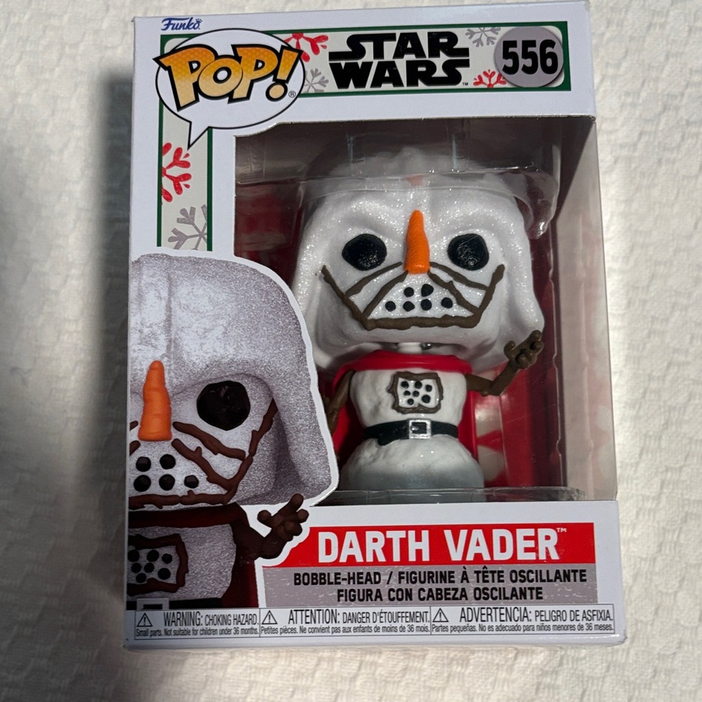 Funko Pop Star Wars Darth Vader Snowman Figure